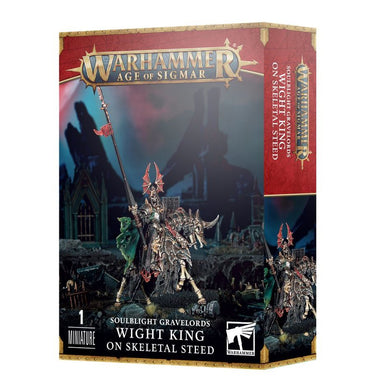 SOULBLIGHT GRAVELORDS: WIGHT KING ON SKELETAL STEED