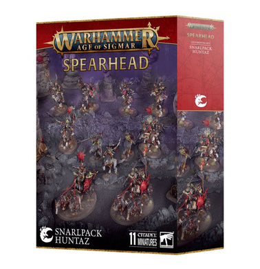 SPEARHEAD: GLOOMSPITE GITZ: SNARLPACK HUNTAZ