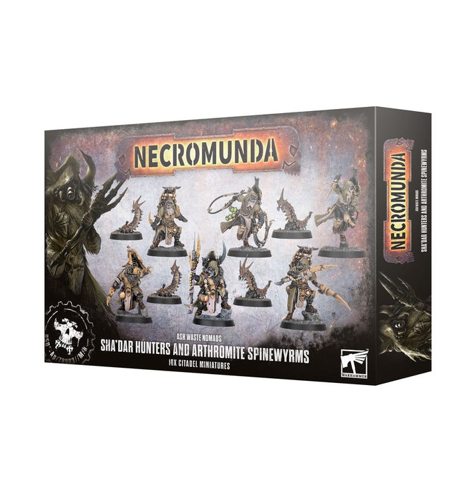 NECROMUNDA: ASH WASTE NOMADS: SHA'DAR HUNTERS & ARTHROMITE SPINEWYRMS