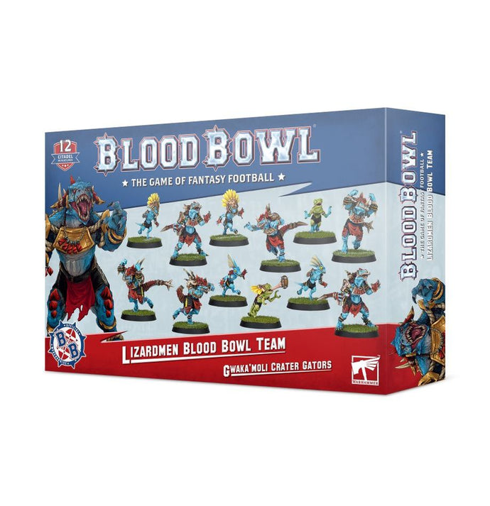 BLOOD BOWL: LIZARDMEN TEAM – GWAKA'MOLI CRATER GATORS