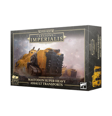 LEGIONS IMPERIALIS: MASTODON SUPER-HEAVY ASSAULT TRANSPORTS