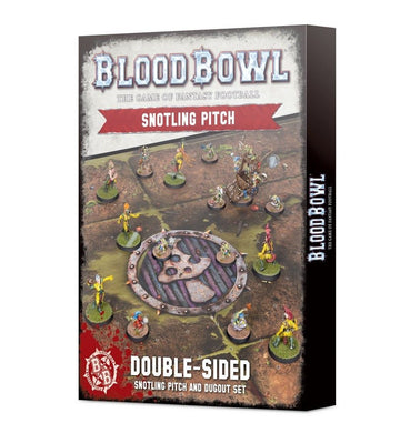 BLOOD BOWL SNOTLING TEAM PITCH & DUGOUTS - OLD VERSION