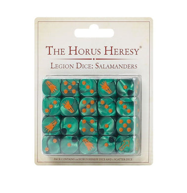 HORUS HERESY - LEGION DICE – SALAMANDERS