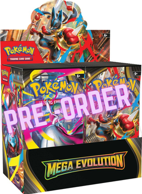 PRE-ORDER: Pokémon TCG: Mega Evolution - Booster Display - Dispatch: 10/10/25