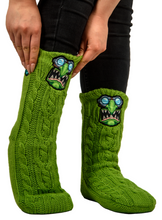 Load image into Gallery viewer, Warhammer Red Gobbo Slipper Socks