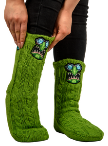 Warhammer Red Gobbo Slipper Socks