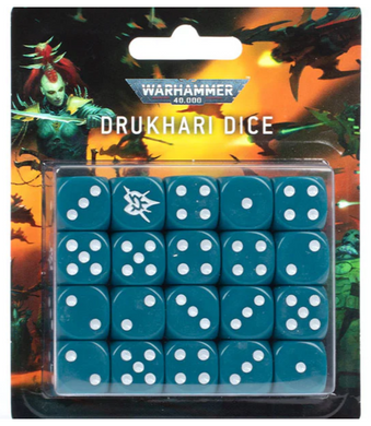 Warhammer 40,000 - Drukhari - Dice