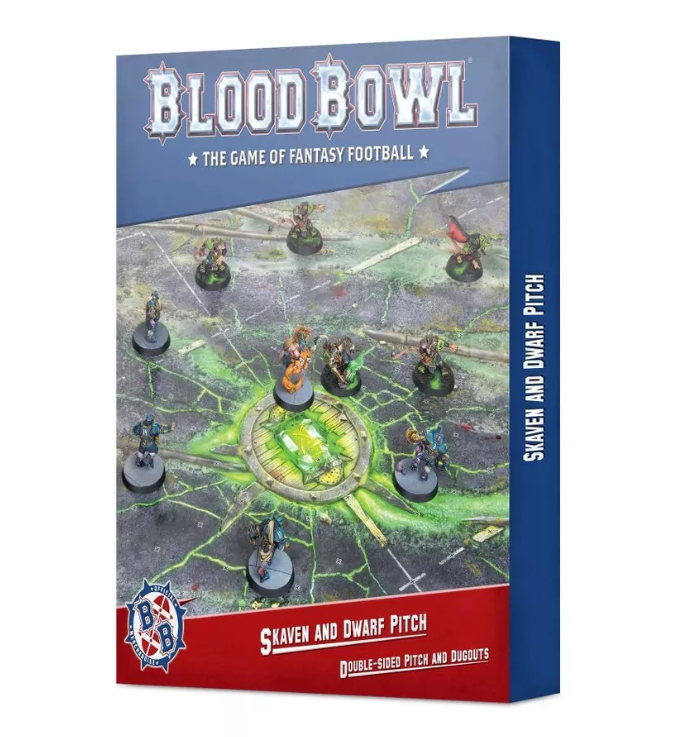 BLOOD BOWL: SKAVEN & DWARF PITCH