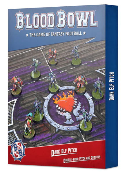 BLOOD BOWL: DARK ELF PITCH & DUGOUTS