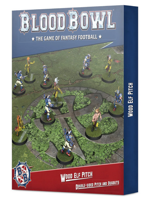 BLOOD BOWL: WOOD ELF PITCH & DUGOUTS