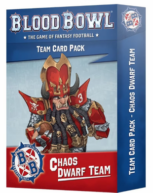 BLOOD BOWL: CHAOS DWARF CARDS