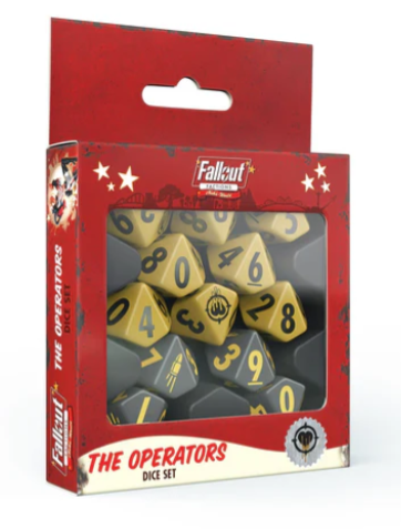 Fallout: Factions - Dice Set: The Operators