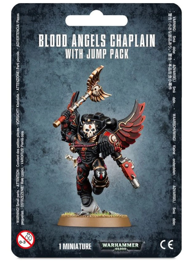 BLOOD ANGELS CHAPLAIN WITH JUMP PACK