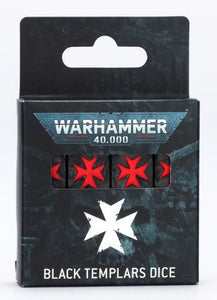 WARHAMMER 40000: BLACK TEMPLARS DICE