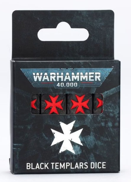WARHAMMER 40000: BLACK TEMPLARS DICE