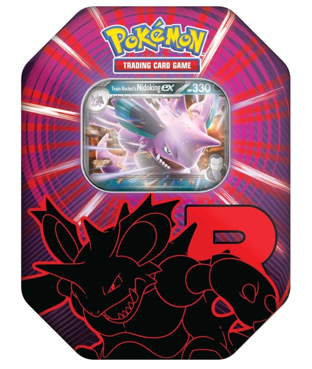 Pokémon TCG: Team Rocket Tin: Nidoking