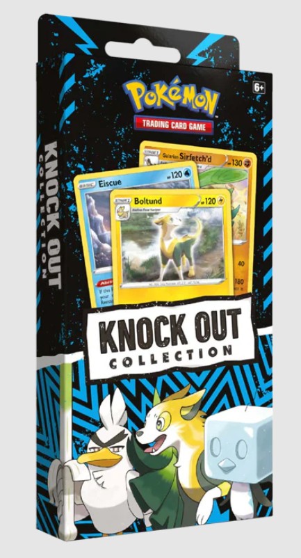 Pokémon TCG: Knock Out Collection (Boltund, Eiscue & Galarian Sirfetch'd)