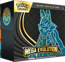 Load image into Gallery viewer, PRE-ORDER: Pokemon TCG: Mega Evolution - Elite Trainer Box - Lucario, Preorder: Dispatch 10/10/25