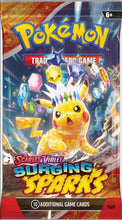 Load image into Gallery viewer, POKEMON: Scarlet and Violet Surging Sparks Booster Pack