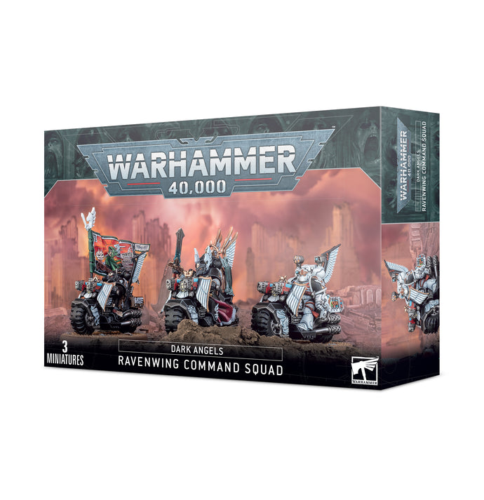 DARK ANGELS RAVENWING COMMAND SQUAD / RAVENWING BLACK KNIGHTS